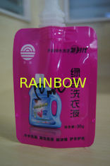 Water Proof Spout Pouch Packaging Pet / NY / PE Printing For Laundry Detergent