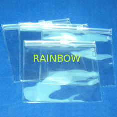 Recycled PVC Aluminium Foil Packaging With Slider Zipper For Cosmetics
