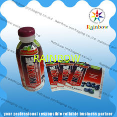 PVC / PET Shrink Sleeve Labels Customized Printing For Drink Bottle