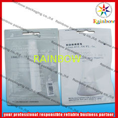 Clear Front Cosmetic Packaging Bag Customized Printing For Candy