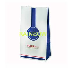 Oil Proof Paper Bread Packaging Bags Gravure / Offset Printing