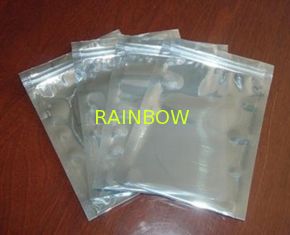Antistatic Flat Foil Pouch Packaging Noni Three Side Seal with Zipper