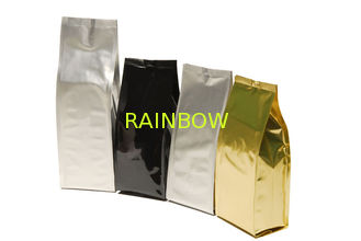Silver Vacuumize Air-barrier Foil Pouch Packaging Matte Finish