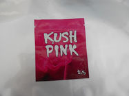 3g KUSH Customized Three Side Seal Herbal Packaging k Bag