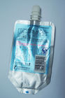 150ml Silver Aluminum Foil Flat Spout Pouch Packaging For Wine Packaging