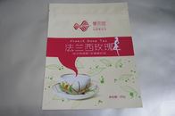 Flat Aluminum Foil Custom Tea Bag Packaging For French Rose Tea