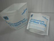 Stand Up Blue Vacuum Seal Food Storage Bags / Microwave Vacuum Sealing Bags For Food