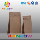 Customized Natural Brown Paper Bags For Beef Jerky Packaging