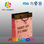 Cardboard Hot Stamping High End Colorful Customized Paper Bags For Shopping