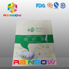 Stand Up Moisture Proof Tea Bags Packaging With Top Zipper And Tear Notch