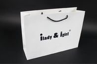 Eco - friendly Customized Paper Bags With Handle For Apparel Packaging