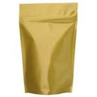 Gold Aluminum Foil Food Vacuum Seal Bags Self Stand Pouch High Barrier For Dried Food