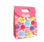 Colorful Printed Paper Bag For Gift / Candy , Customized Paper Bag With Handle
