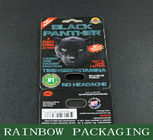 Black Mambar Sex Pills Packaging Black Panther Blister Card Packaging Custom Made
