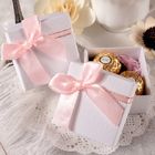 Heart shaped Decorative Luxury Recycled Gift Paper Box , Cream Paper Box For Chocolate
