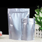 Airtight Stand Up Foil Pouch Packaging Vertical Silver Aluminum Foil Bag With k And Spout