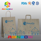 Printed Colorful Customized Paper Bags Gift Paper Bag For Cloths / Shoes