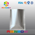 Customized Size No Printing Three Side Sealed Aluminum Foil Pouch Food Packaging