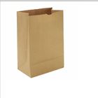 Brown Kraft Paper Bags Recyclable Gift Food Bread Candy Packaging Bags For Boutique