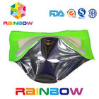 The most fresh raw material pouch with stand up Aluminum Foil packaging with printing / Food grade packaging