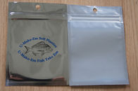 Reusable Three Sides Sealed Foil Pouch Packaging Plastic Malar Bag with Zip Lock