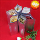 customized printed aluminum foil packaging bags with k and clear window