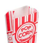 Carnival King Paper Popcorn Bags Customized Paper Bags 1 Ounce Pack Of Red And White