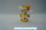 FDA  juice zip lock printing Spout Pouch Packaging eco friendly