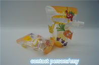 FDA  juice zip lock printing Spout Pouch Packaging eco friendly
