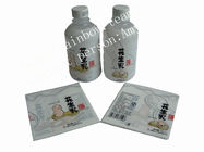 Food grade pvc printed shrink film / label , wrap around water bottle labels