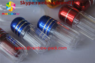 custom made octagon shape pills bottle with round cap blue green gold green black silver red
