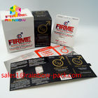 3D Paper Card Pack Hot Stamping Blister Packaging Card With Clear Foil Ecstasy