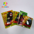 Resealable Spice Herbal Incense Packaging , k mylar bags One Side Clear