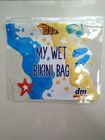 Clear Transparent Pvc Bag , Clothes Pin Pvc Hanger Bag Three Side Seal
