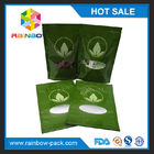 Green Tea Bags Packaging Printed Mylar Stand Up k Bag With Clear Window