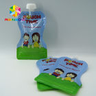 Custom Reusable Liquid Stand Up Liquid Spout Bags Baby Food Packaging Bag