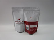 Coffee Valve Protein Powder Packaging Matt Foil Zip Lock Bag Stand Up Pouch bag