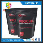 Free sample stand up k for 750g whey protein powder packaing with tear notch