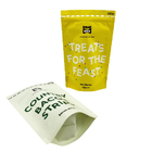 Biodegradable Coffee Bean Packaging Pouch Kraft Paper Recyclable Stand Up Pouch Coffee Bag