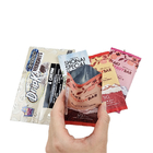 Aluminum Foil Heat Sealed Foil Custom Printing Small Instant Coffee Sachet Resealable Packaging Pouch Bag