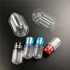 Octagon Style Plastic Medicine Container With Metal Spout For Male Enhancementl Pills