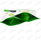Custom Printed Reusable Zip Lock Plastic Packaging Bag Stand Up Pouch Edible Food Packaging Smell Proof Clear Window Myl