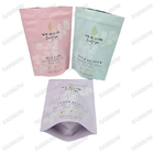 High Quality Custom Logo Bags Moisture Proof Resealable Food Grade Bath Salt Packaging Stand Up Plastic Bags