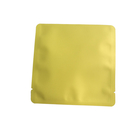 Custom Logo Food Grade Clear Front Zipper 3 Side Seal Bag For Face Mask