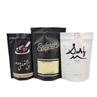 Moisture-Proof Customized Mylar Plastic Stand Up Pouch Matte Dried Coffee Bean Ziplock Packaging