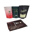 Moisture-Proof Customized Mylar Plastic Stand Up Pouch Matte Dried Coffee Bean Ziplock Packaging