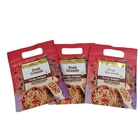 Food Preservation Packaging Bottom Gusseted Pouches with 9 Colors