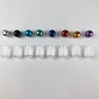 Transparent Clear Plastic Prescription Pill Bottle Capsules Tablets Packing With Cap