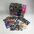 Premierzen Blister Card Packaging Custom Child Resistant Botton Lock 3D Card Paper Box