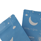 Customized Logo  Plastic Three Side Sealed Small Sachet for Sleep Patch Resealable Mylar Bags for Nipple Patch